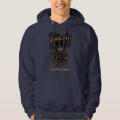 Custom Name Bitcoin Rules Hoodie (Voorkant)