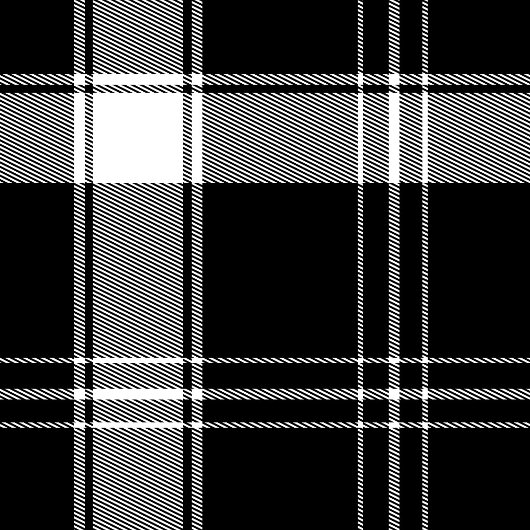 Custom Name Black White Buffalo Plaid Men's Gift Fleece Deken