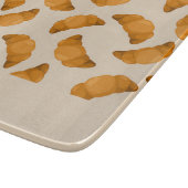 Custom name brown pattern snijplank (Hoek)