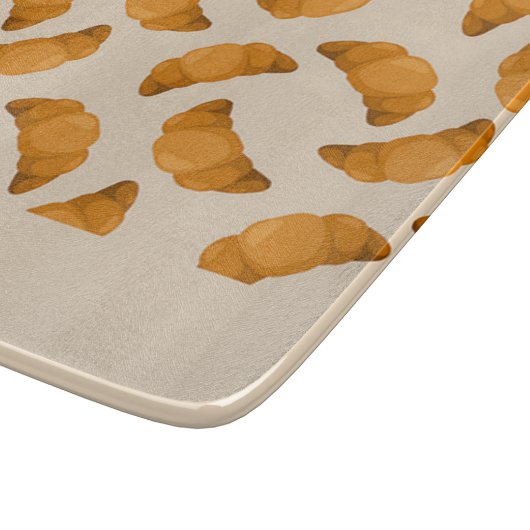 Custom name brown pattern snijplank (Hoek)