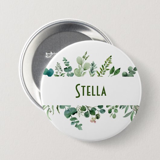 Custom Name Button – Personaliseer uw stijl (Voorkant /achterkant)