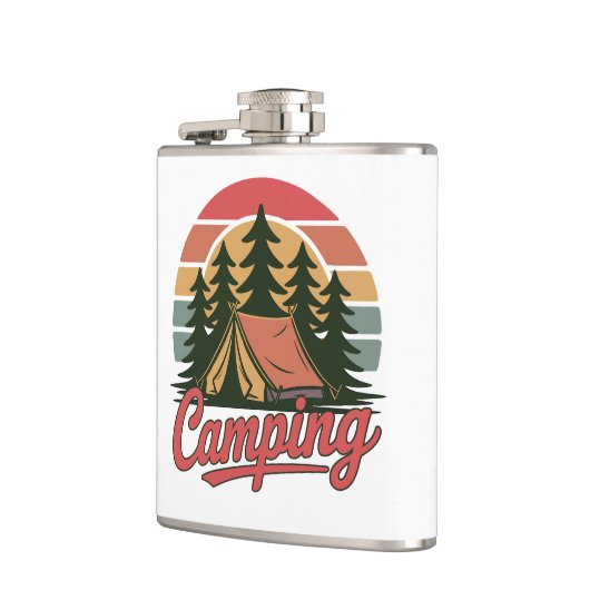 Custom Name Camping Heupfles (Links)