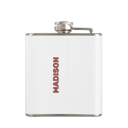 Custom Name Camping Heupfles (Achterkant)