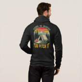 Custom Name Camping Hoodie (Achterkant volledig)