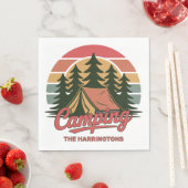 Custom Name Camping Servet (Insitu)