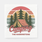 Custom Name Camping Servet (Voorkant)