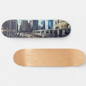 Custom Name Chicago USA Persoonlijk Skateboard (Horizontaal)