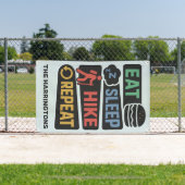 Custom Name & Color Hiking Spandoek (Insitu)