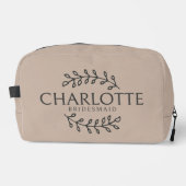Custom Name Cosmetic Bag for Bachelorette Party Toilettasje (Voorkant)