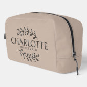 Custom Name Cosmetic Bag for Bachelorette Party Toilettasje (Rechterhoek)