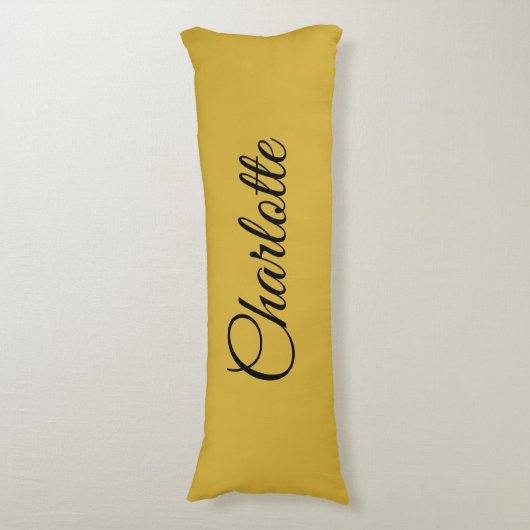 Custom Name Cozy Body Pillow Personalized Design Lichaamskussen (Voorkant Verticaal)