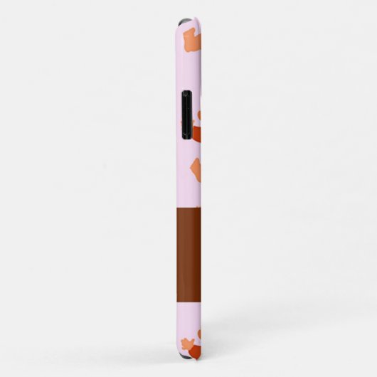 Custom name crying babies on pink Case-Mate iPhone case (Achterkant/rechts)