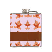 Custom name crying babies on pink heupfles (Achterkant)