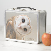 Custom Name Cute Barn Owl (In situ)