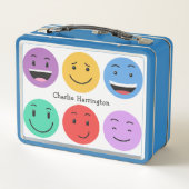 Custom Name Cute Emoticons (Achterkant)