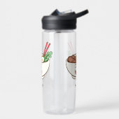 Custom Name Cute Kawaii Noodles Waterfles (Links)