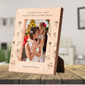 Custom Name De liefde van moeder is mooier Gegraveerde Lijstjes