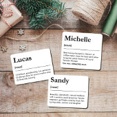 Custom Name Definition Friend Dictionary Grappig Sticker
