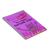 Custom Name Diary – Demon Hunters Notitieboek (Rechterzijde)