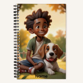 Custom Name Dog Pal  Notitieboek (Voorkant)