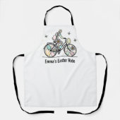 Custom Name Easter Bicycle Design Schort (Voorkant)