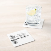 Custom Name Encouraging Scripture Psalm 1:3 Kartonnen Onderzetters (Insitu)