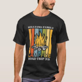 custom name family vacation mountain Road Trip T-shirt (Voorkant)