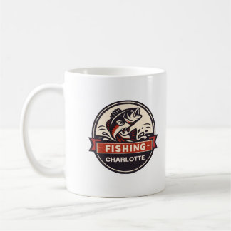 Custom Name Fishing Koffiemok