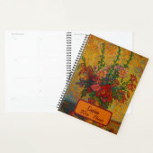 Custom Name  Floral Planner (Display)
