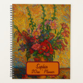 Custom Name  Floral Planner (Voorkant)