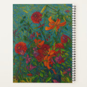 Custom Name Floral Planner (Achterkant)