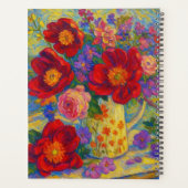 Custom Name Floral Planner (Achterkant)