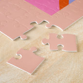 Custom Name Fox Puzzle for Kids  Legpuzzel (Zijkant)