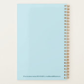 Custom Name Fun Cool Teacher Goose Planner (Achterkant)