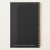 Custom Name Fun Cool Teacher Goose Planner (Achterkant)