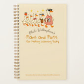 Custom Name Fun Cool Teacher Goose Planner (Voorkant)