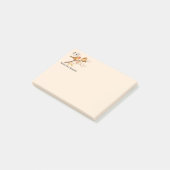 Custom Name Fun Sparrow Bird Nature Art Post-it® Notes (Schuin)