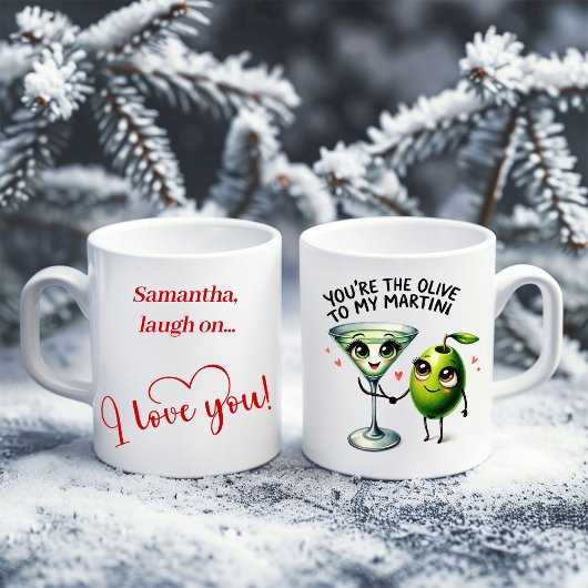 Custom Name Funny Food Mug Love Gift for Wife Koffiemok