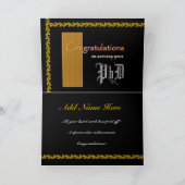 CUSTOM NAME Gefeliciteerd met het behalen van je P Kaart (Binnen)