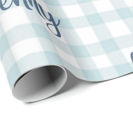 custom name gift wrap cadeaupapier (Rol Hoek)