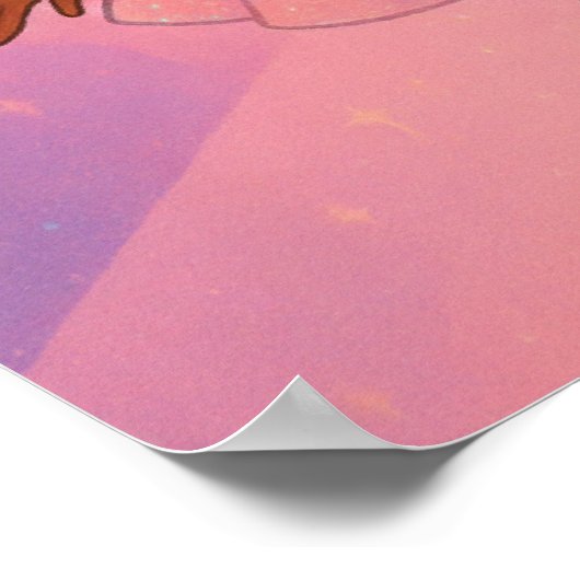 Custom Name Girl Poster (Hoek)