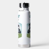 Custom Name Golf is het leven Waterfles (Rechts)