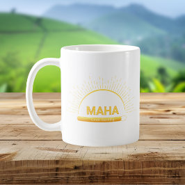 Custom Name Good Morning Minimal Mug Koffiemok