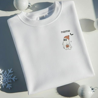 Custom Name Halloween Ghost | Personalized Spooky Trui