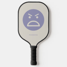 Custom Name Happy Sad Emotions Pickleball Paddle