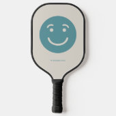 Custom Name Happy Sad Emotions Pickleball Paddle (Achterkant)