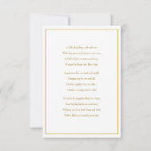 Custom Name Hedgehog met een ballon Baby shower (Achterkant)