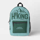 Custom Name Hiking Bedrukte Rugzak (Voorkant)