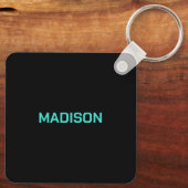 Custom Name House Music Sleutelhanger (Achterkant)