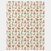 Custom Name Humpty Dumpty Nursery Rhyme Fleece Deken (Voorkant)